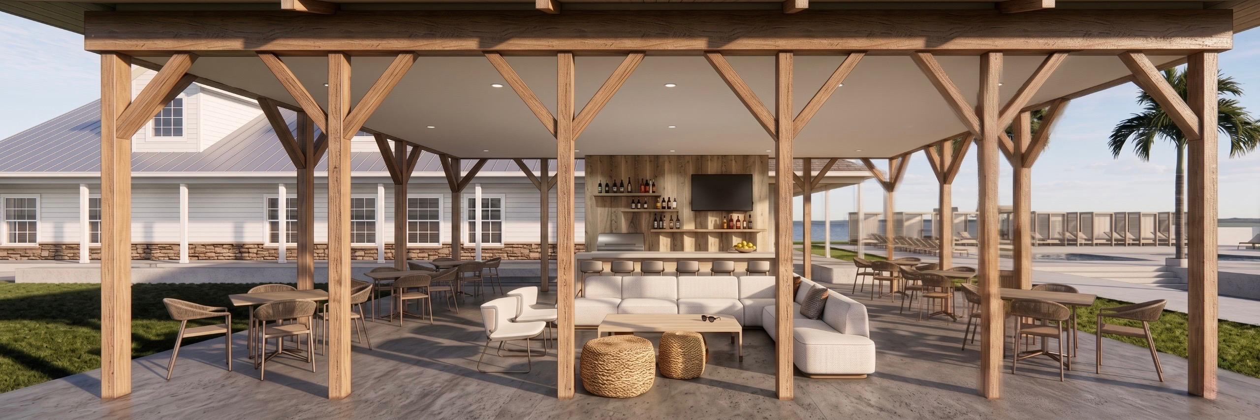 New Outdoor Bar & Lounge
