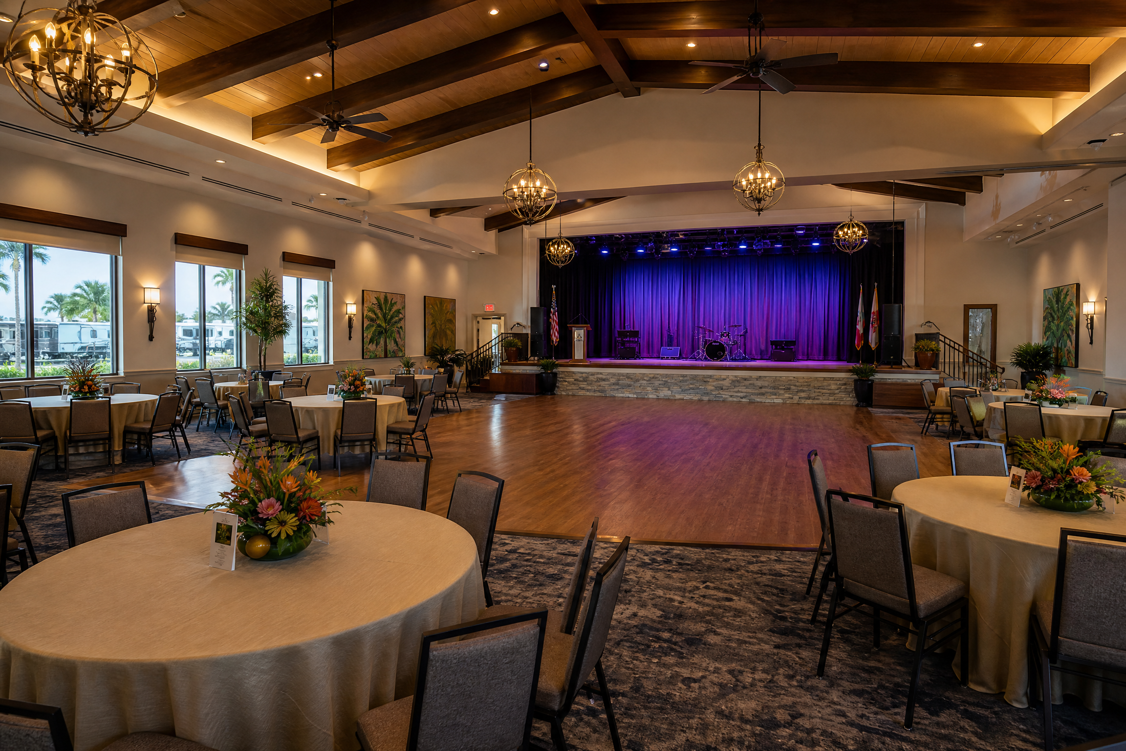 Main Hall and Stage