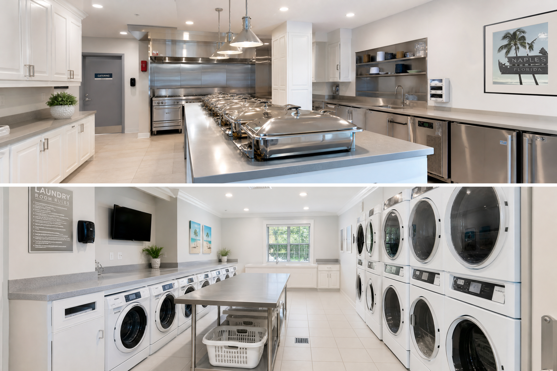 Warming Kitchen and Laundry